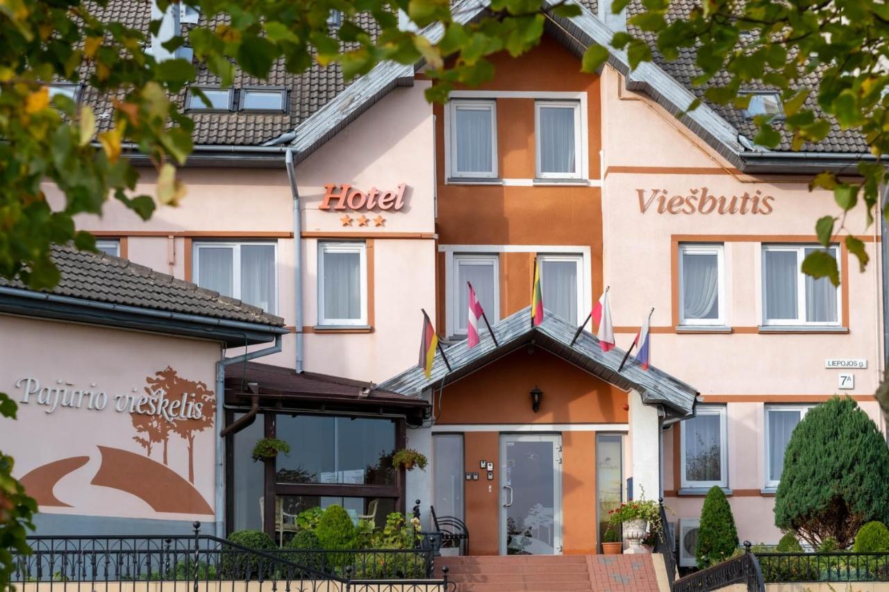 Hotel Pajurio Vieskelis Клайпеда Экстерьер фото